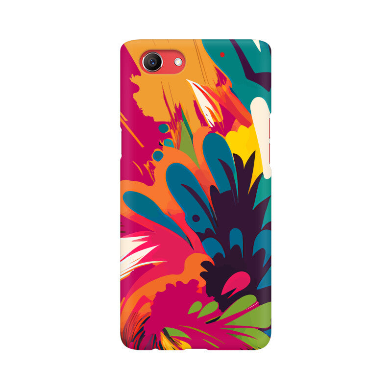 JOVIN-MV Oppo Sublimation Phone Case In Magenta Floral All Models