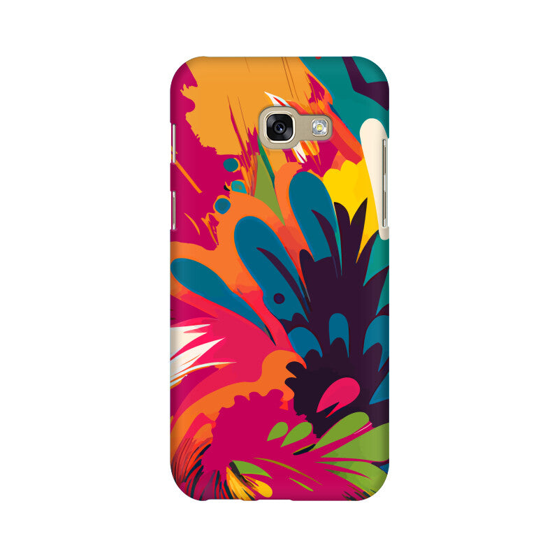 JOVIN-MV Samsung Sublimation Phone Case In Magenta Floral All Models