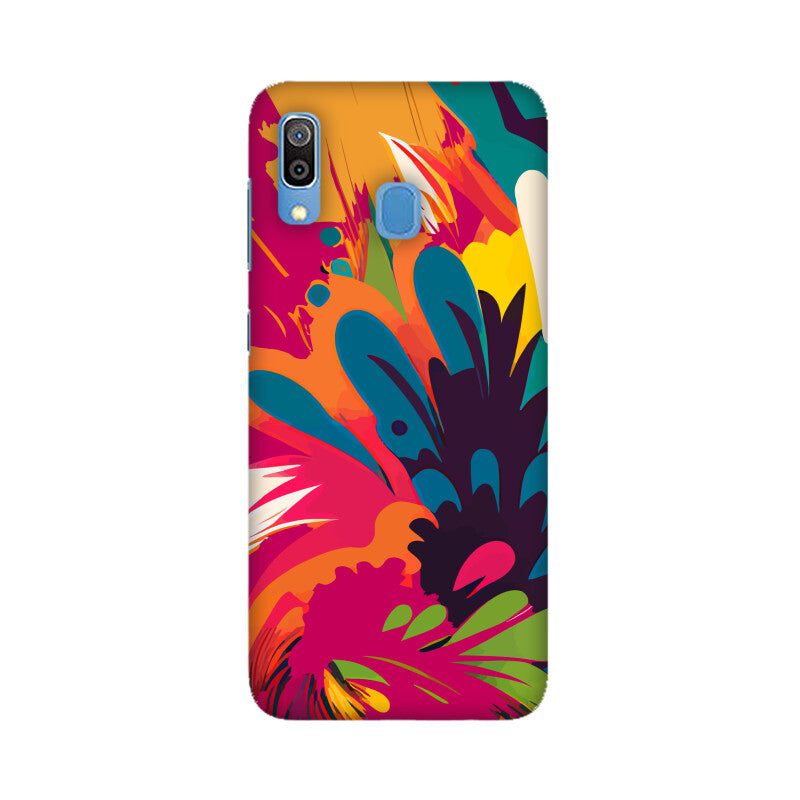 JOVIN-MV Samsung Sublimation Phone Case In Magenta Floral All Models