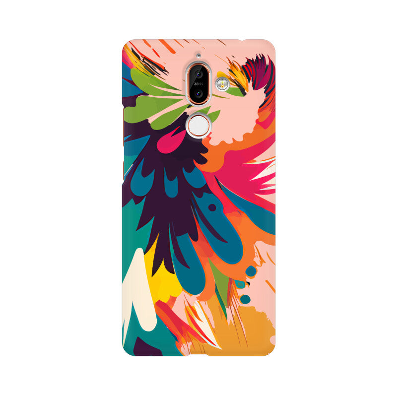 JOVIN-MV Nokia Sublimation Phone Case In Pink Floral All Models