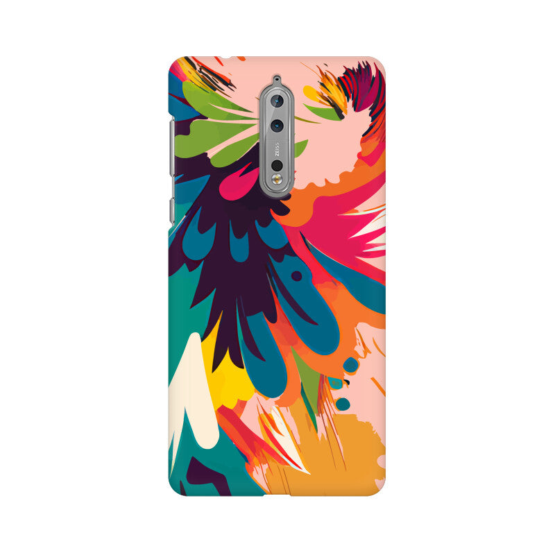 JOVIN-MV Nokia Sublimation Phone Case In Pink Floral All Models