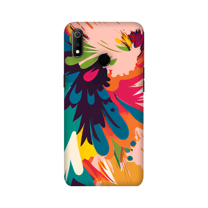 JOVIN-MV Realme Sublimation Phone Case In Pink Floral All Models