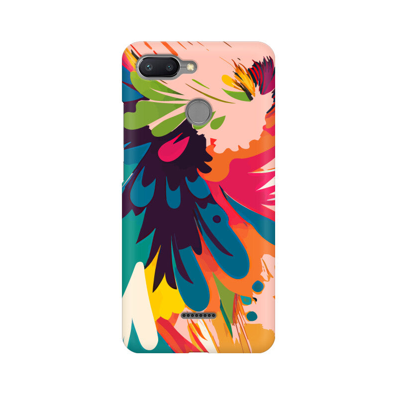 JOVIN-MV Xiaomi Redmi Sublimation Phone Case In Pink Floral All Models