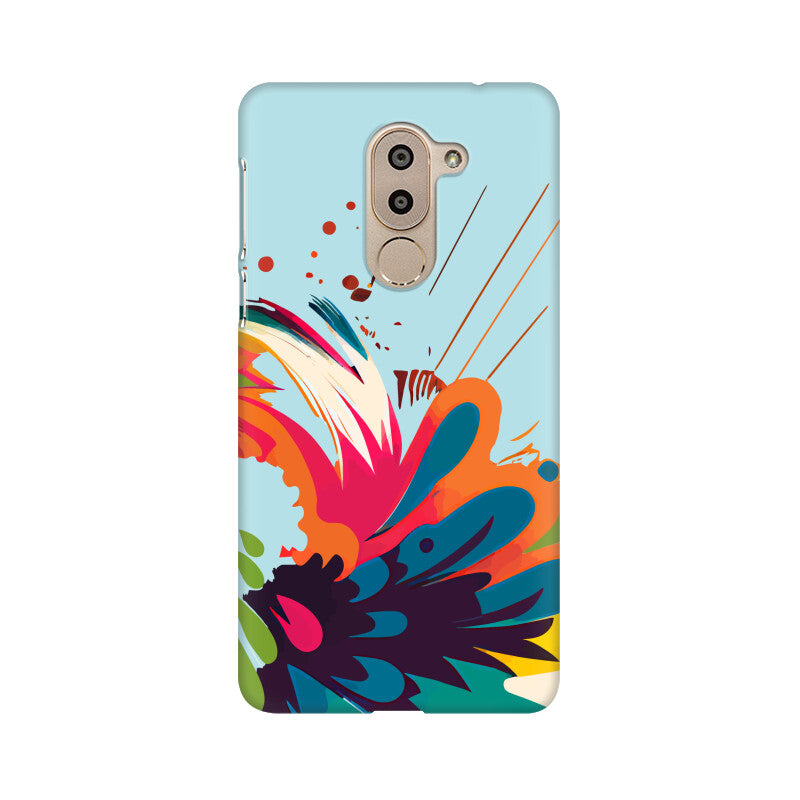 JOVIN-MV Huawei Sublimation Phone Case In Blue Floral All Models