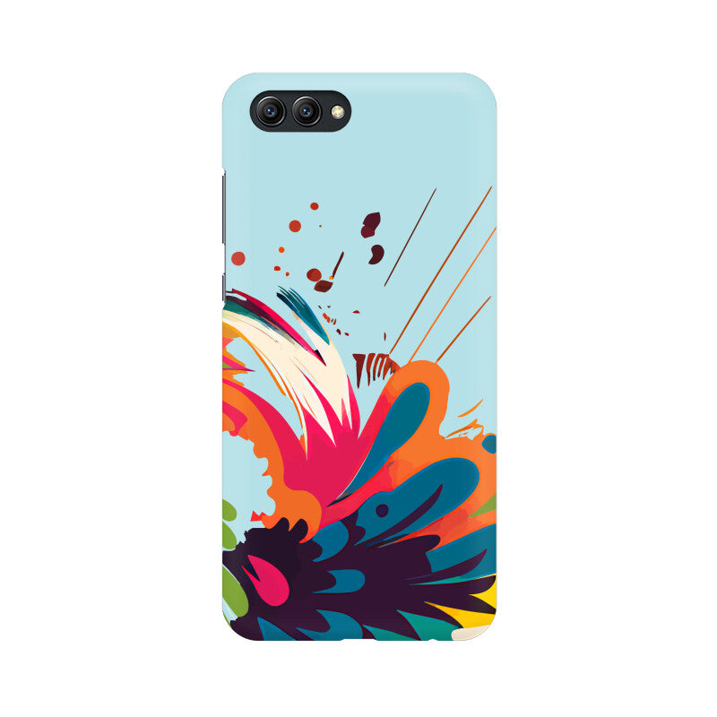 JOVIN-MV Huawei Sublimation Phone Case In Blue Floral All Models
