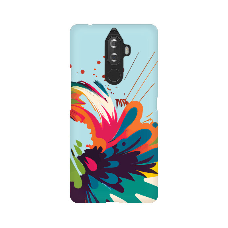 JOVIN-MV Lenovo Sublimation Phone Case In Blue Floral All Models