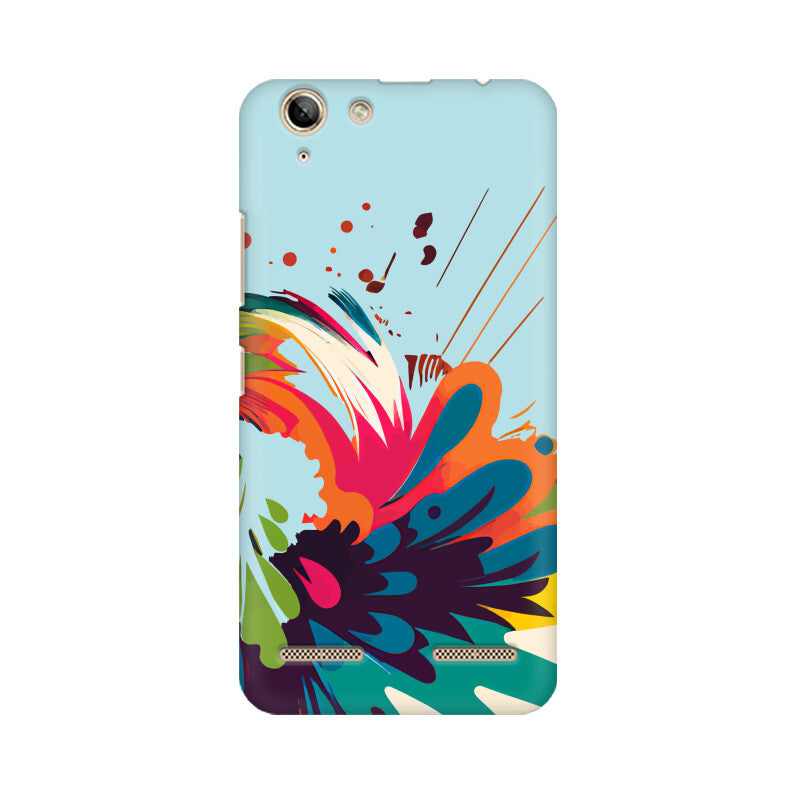 JOVIN-MV Lenovo Sublimation Phone Case In Blue Floral All Models