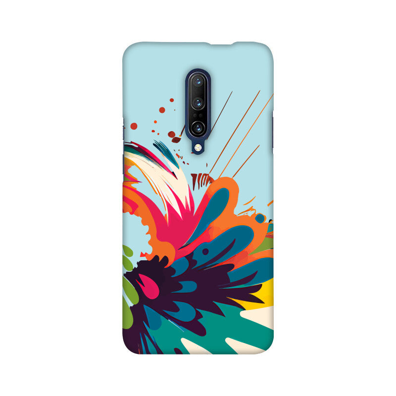 JOVIN-MV OnePlus Sublimation Phone Case In Blue Floral All Models