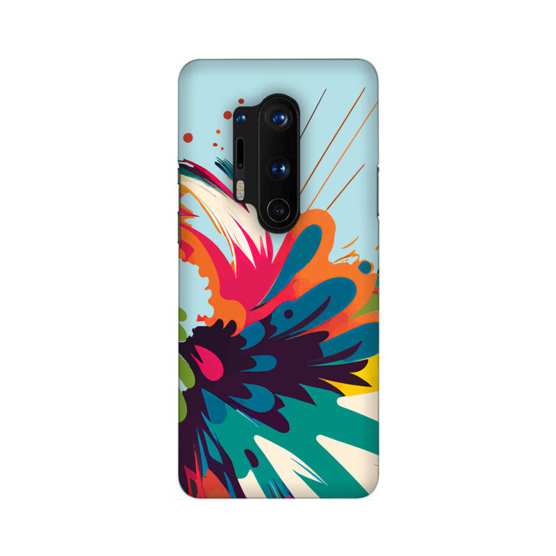 JOVIN-MV OnePlus Sublimation Phone Case In Blue Floral All Models