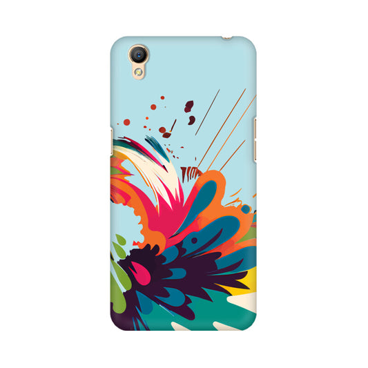 JOVIN-MV Oppo Sublimation Phone Case In Blue Floral All Models