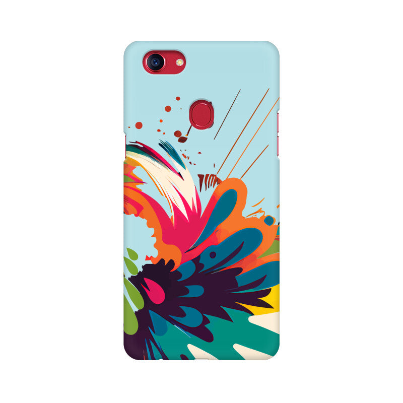 JOVIN-MV Oppo Sublimation Phone Case In Blue Floral All Models