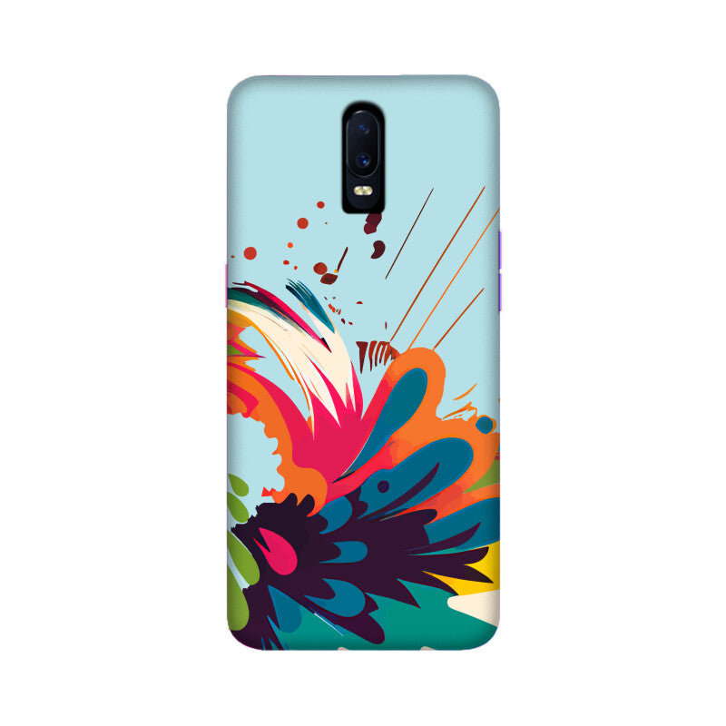 JOVIN-MV Oppo Sublimation Phone Case In Blue Floral All Models