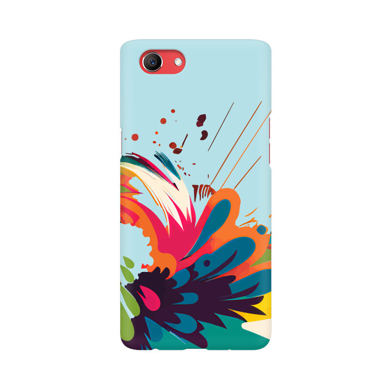 JOVIN-MV Oppo Sublimation Phone Case In Blue Floral All Models