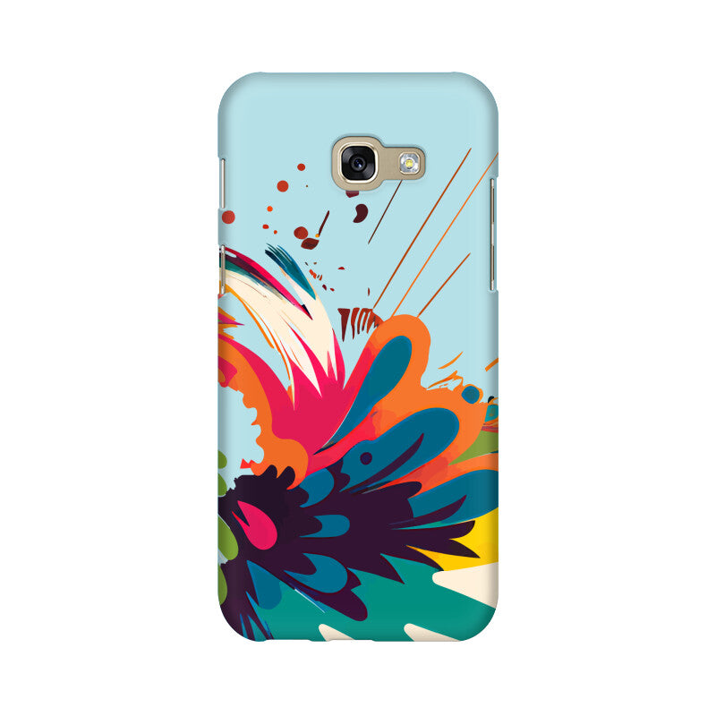 JOVIN-MV Samsung Sublimation Phone Case In Blue Floral All Models