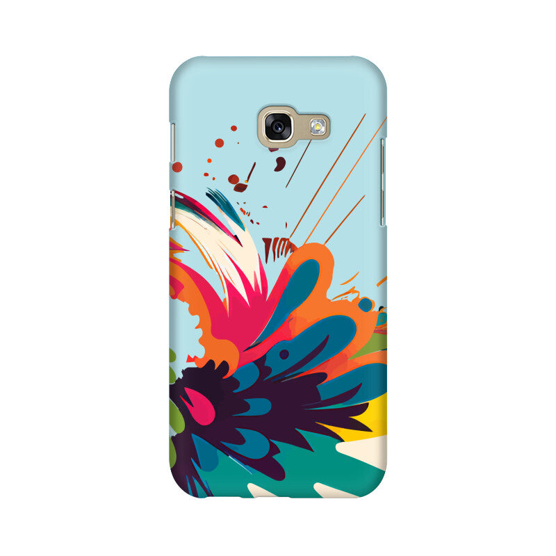 JOVIN-MV Samsung Sublimation Phone Case In Blue Floral All Models