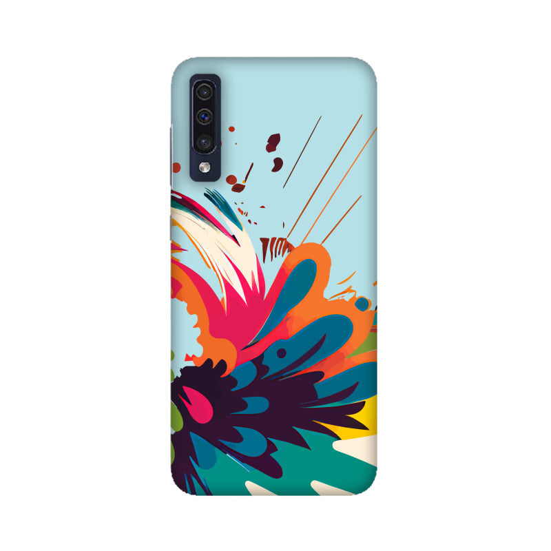 JOVIN-MV Samsung Sublimation Phone Case In Blue Floral All Models