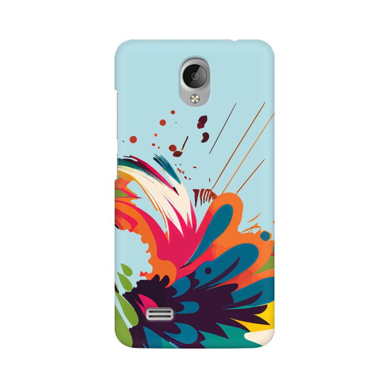 JOVIN-MV Vivo Sublimation Phone Case In Blue Floral All Models