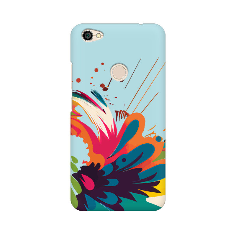 JOVIN-MV Xiaomi Redmi Sublimation Phone Case In Blue Floral All Models