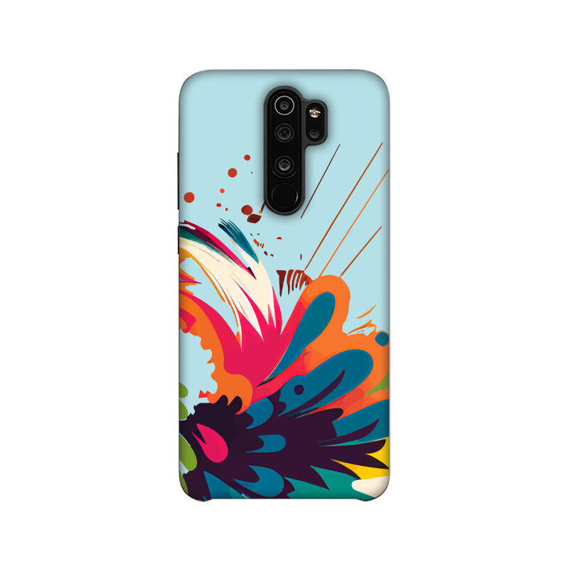 JOVIN-MV Xiaomi Redmi Sublimation Phone Case In Blue Floral All Models