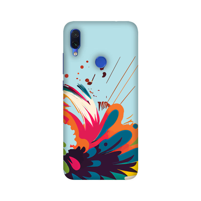 JOVIN-MV Xiaomi Redmi Sublimation Phone Case In Blue Floral All Models