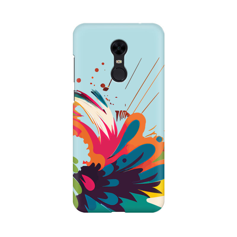 JOVIN-MV Xiaomi Redmi Sublimation Phone Case In Blue Floral All Models