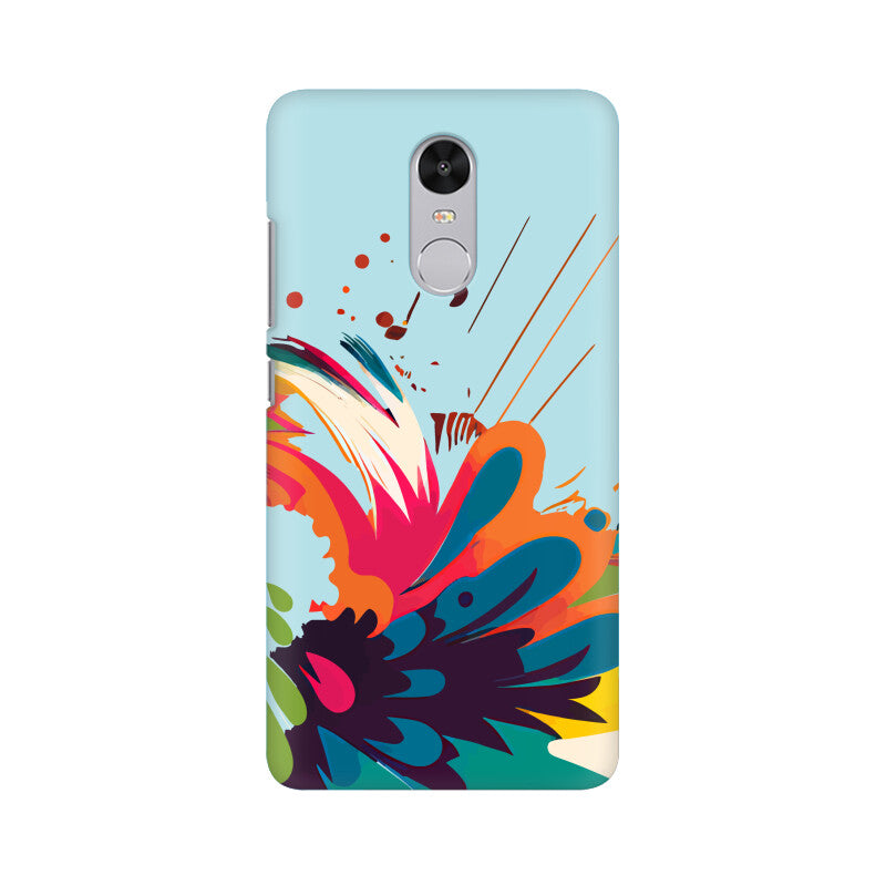 JOVIN-MV Xiaomi Redmi Sublimation Phone Case In Blue Floral All Models