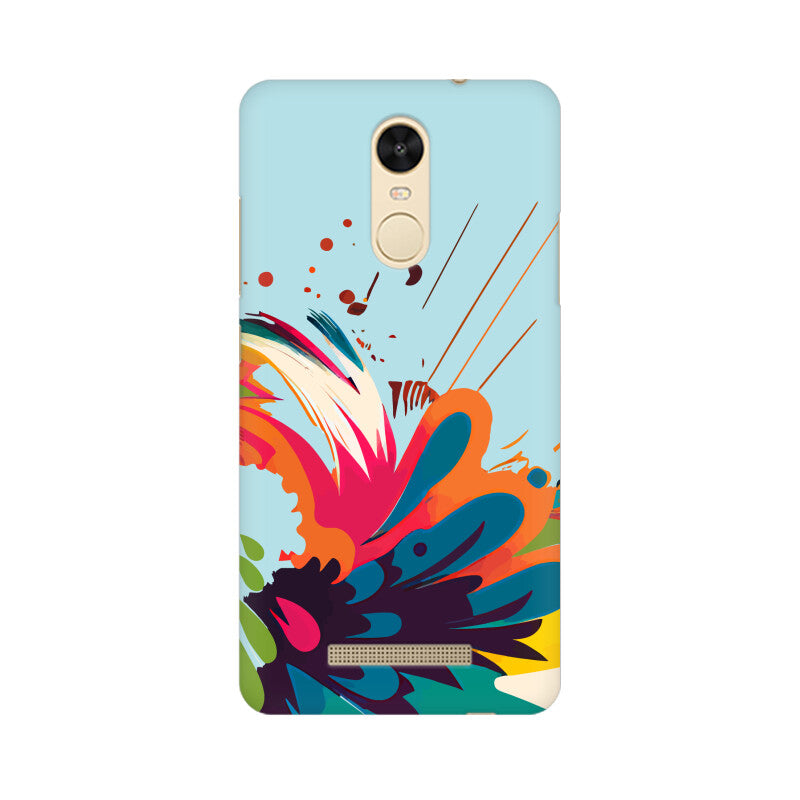 JOVIN-MV Xiaomi Redmi Sublimation Phone Case In Blue Floral All Models
