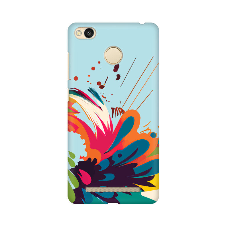 JOVIN-MV Xiaomi Redmi Sublimation Phone Case In Blue Floral All Models