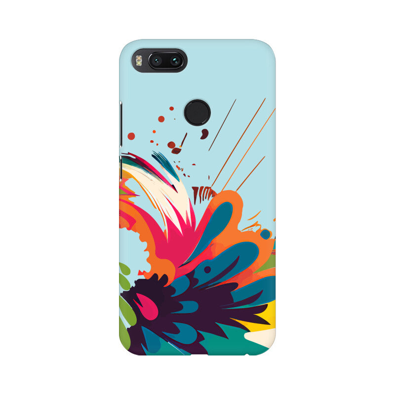 JOVIN-MV Xiaomi Redmi Sublimation Phone Case In Blue Floral All Models