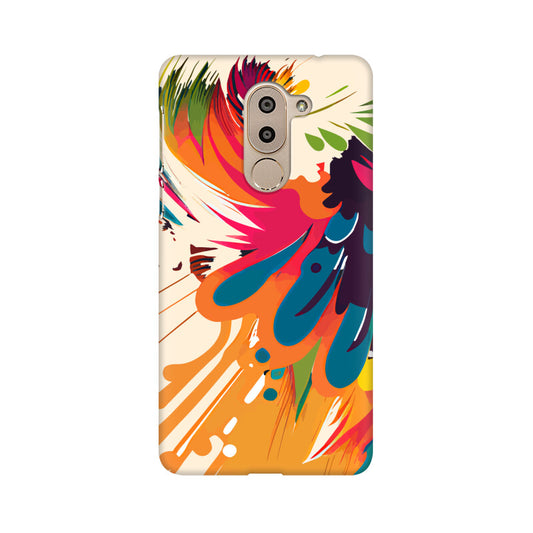 JOVIN-MV Huawei Sublimation Phone Case In Cream Floral All Models