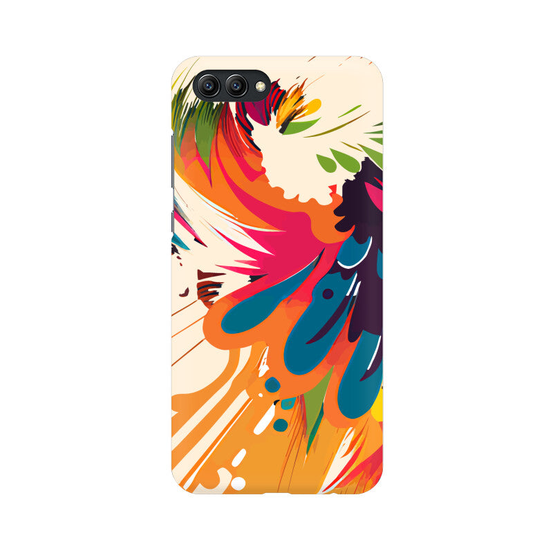 JOVIN-MV Huawei Sublimation Phone Case In Cream Floral All Models