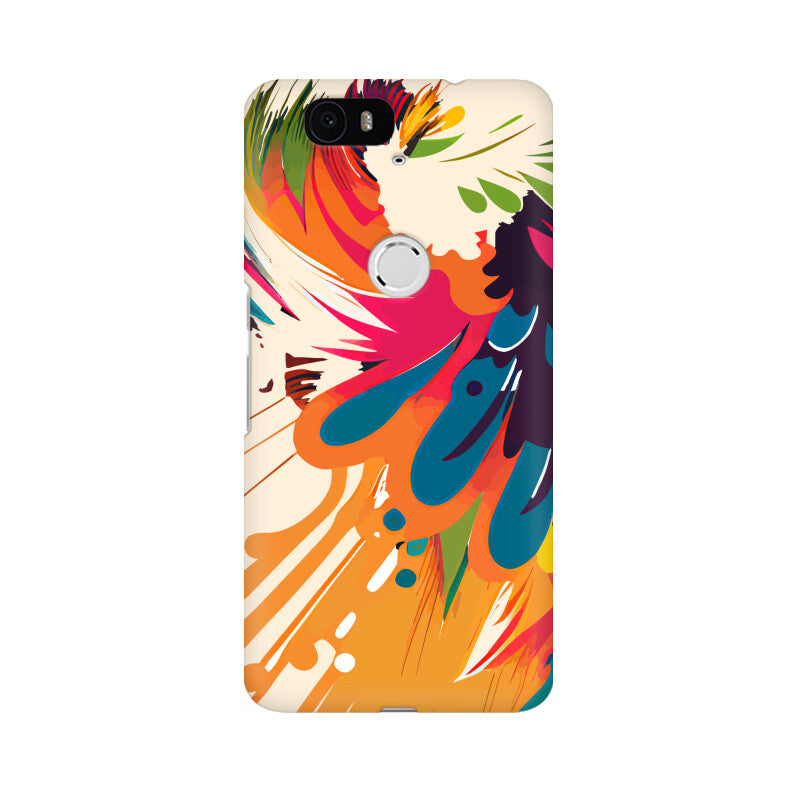 JOVIN-MV Huawei Sublimation Phone Case In Cream Floral All Models