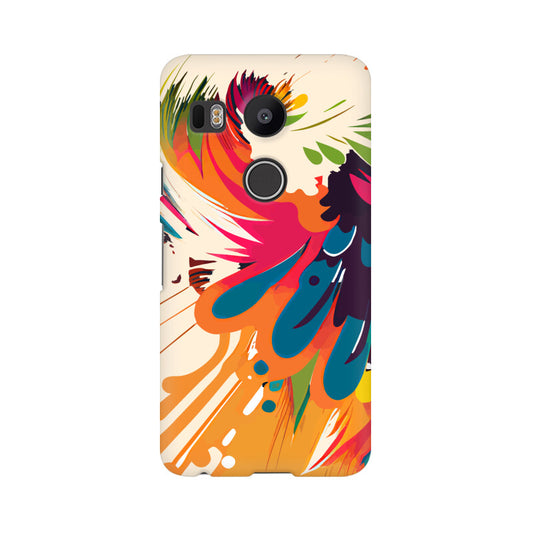 JOVIN-MV LG Sublimation Phone Case In Cream Floral All Models