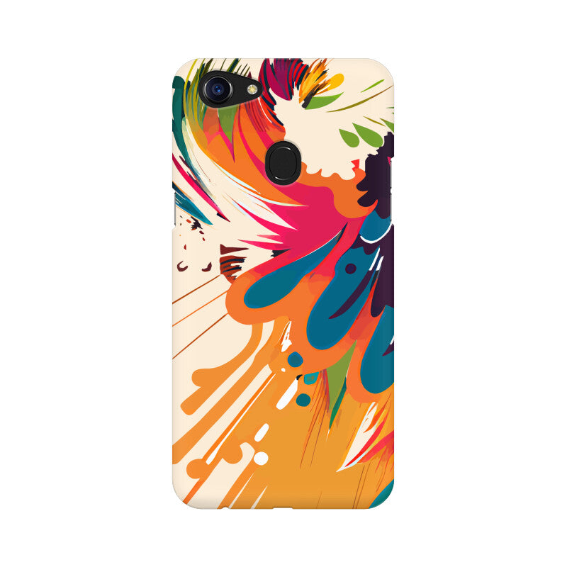 JOVIN-MV Oppo Sublimation Phone Case In Cream Floral All Models