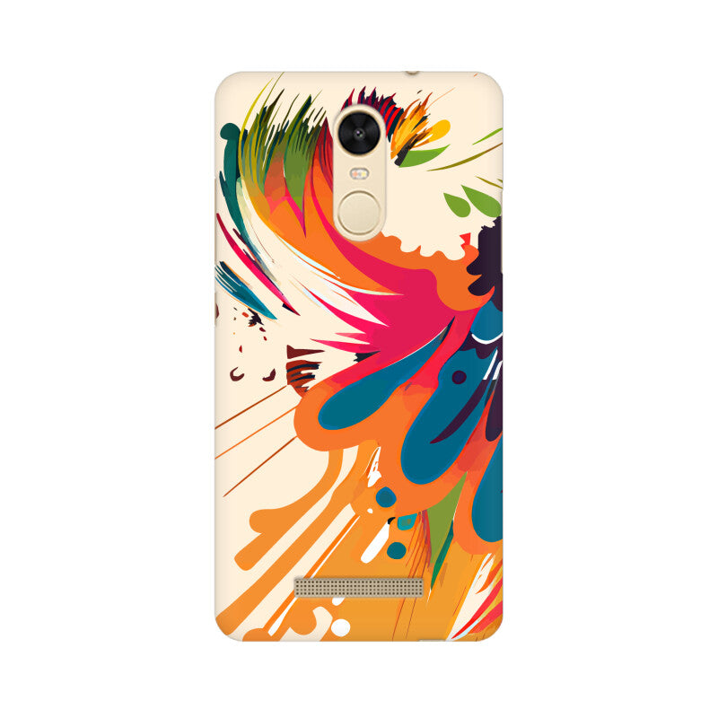JOVIN-MV Xiaomi Redmi Sublimation Phone Case In Cream Floral All Models