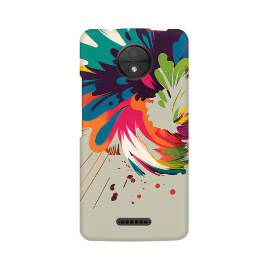 JOVIN-MV Moto Sublimation Phone Case In Silver Floral All Models