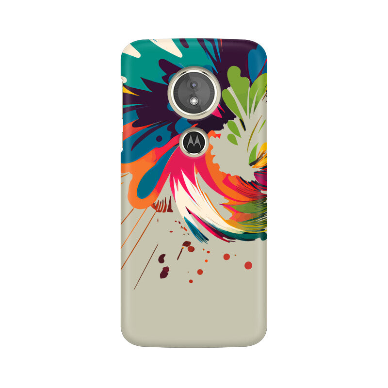 JOVIN-MV Moto Sublimation Phone Case In Silver Floral All Models