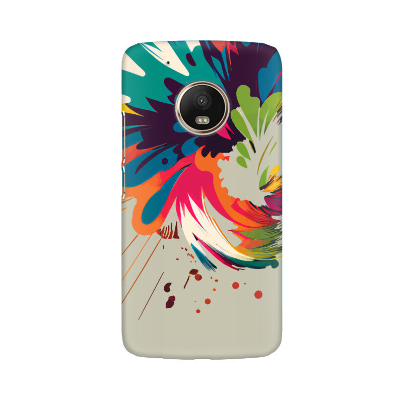 JOVIN-MV Moto Sublimation Phone Case In Silver Floral All Models