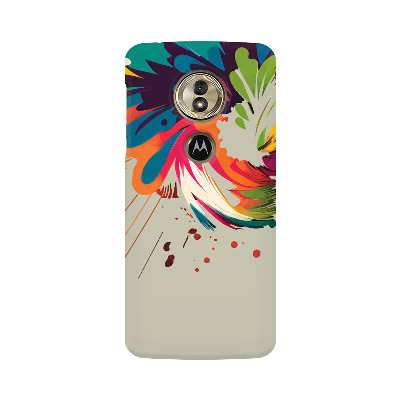 JOVIN-MV Moto Sublimation Phone Case In Silver Floral All Models