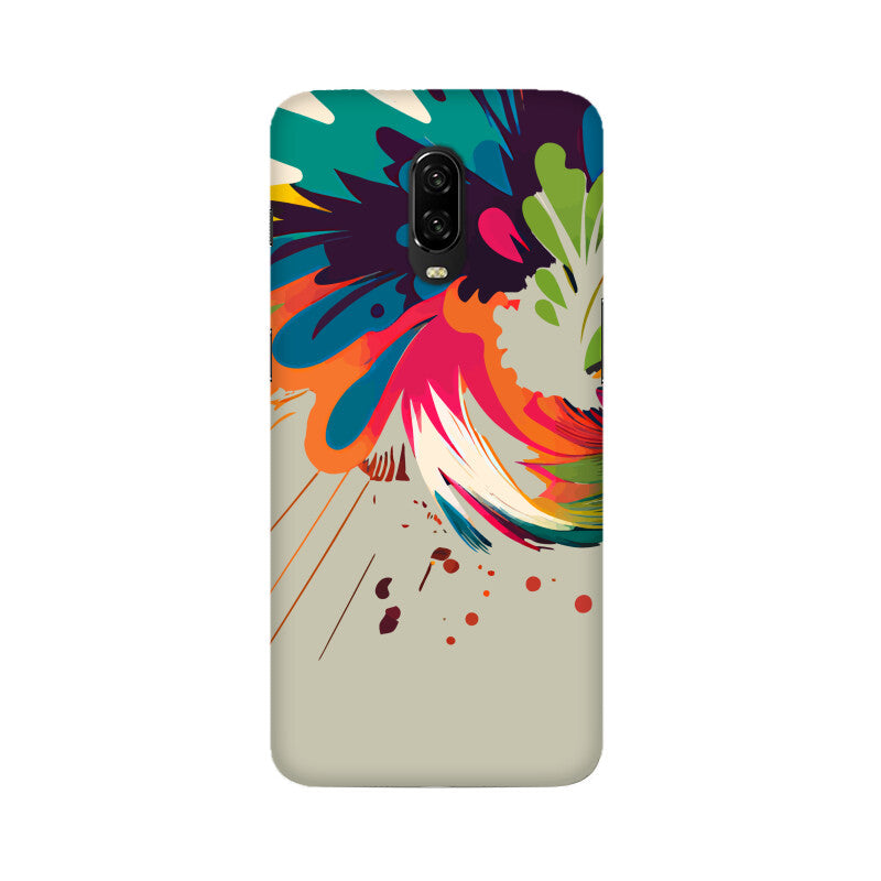 JOVIN-MV OnePlus Sublimation Phone Case In Silver Floral All Models