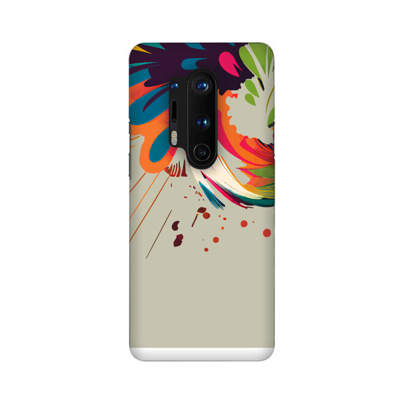 JOVIN-MV OnePlus Sublimation Phone Case In Silver Floral All Models