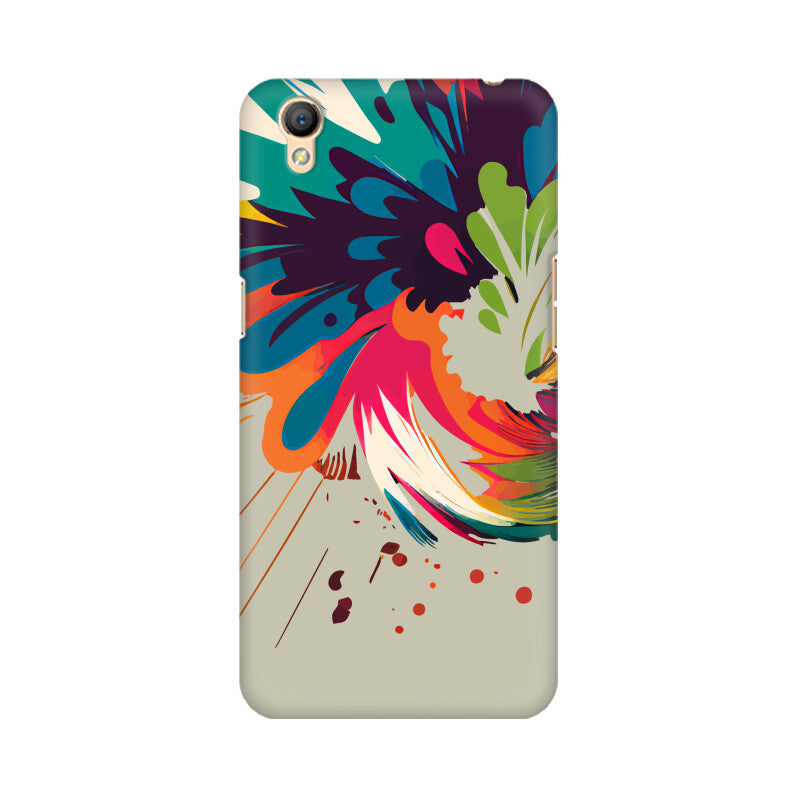 JOVIN-MV Oppo Sublimation Phone Case In Silver Floral All Models