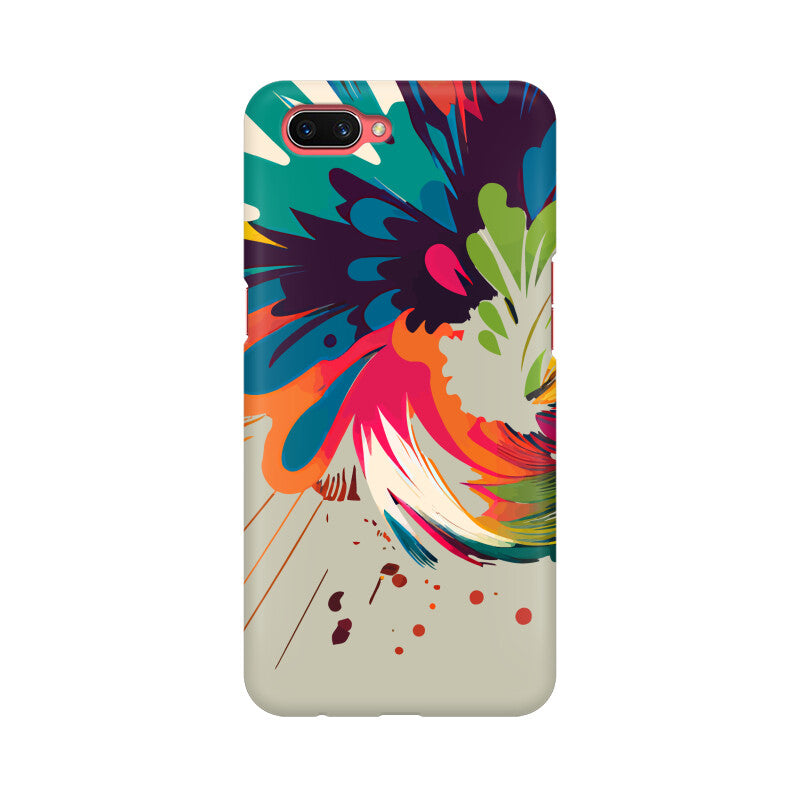 JOVIN-MV Oppo Sublimation Phone Case In Silver Floral All Models