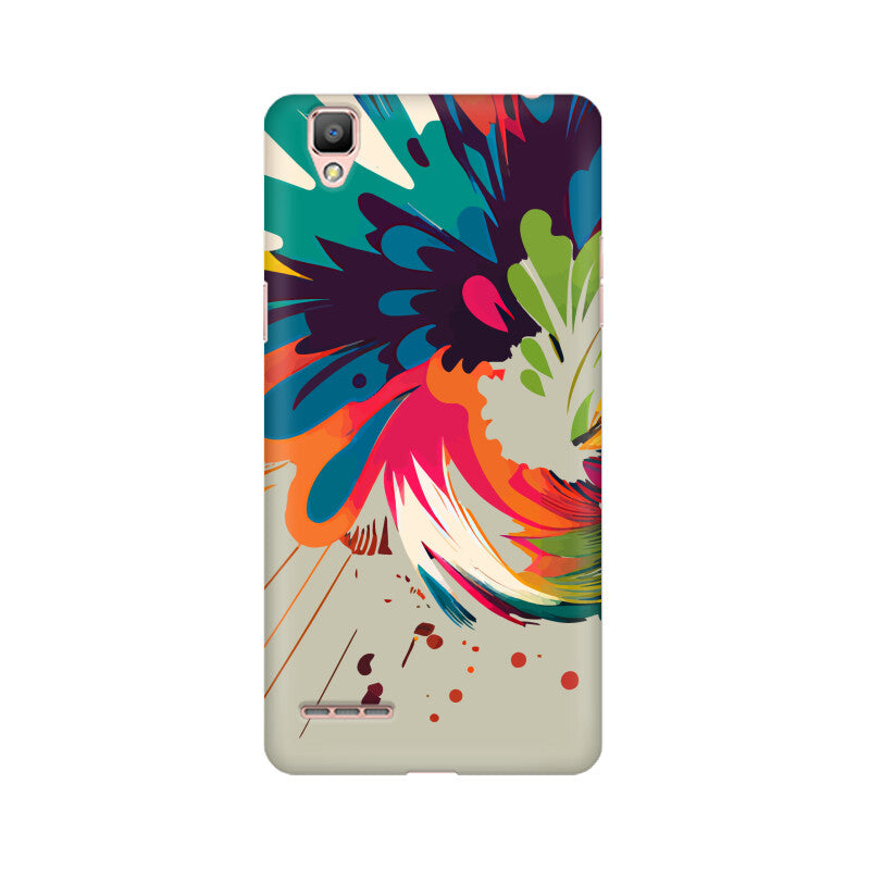 JOVIN-MV Oppo Sublimation Phone Case In Silver Floral All Models