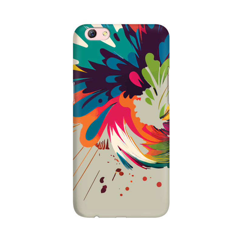 JOVIN-MV Oppo Sublimation Phone Case In Silver Floral All Models