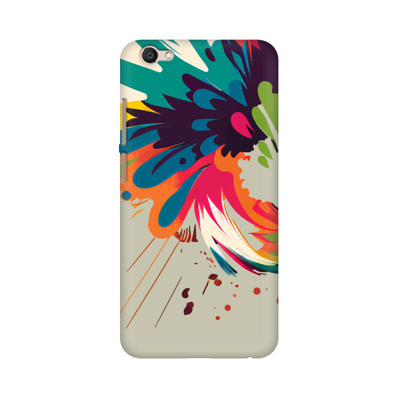 JOVIN-MV Vivo Sublimation Phone Case In Silver Floral All Models