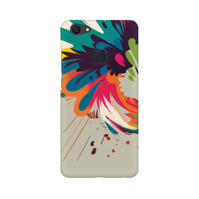 JOVIN-MV Vivo Sublimation Phone Case In Silver Floral All Models