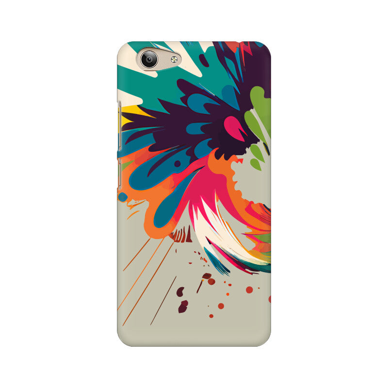 JOVIN-MV Vivo Sublimation Phone Case In Silver Floral All Models