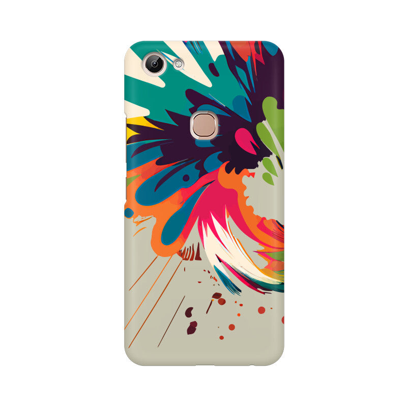 JOVIN-MV Vivo Sublimation Phone Case In Silver Floral All Models