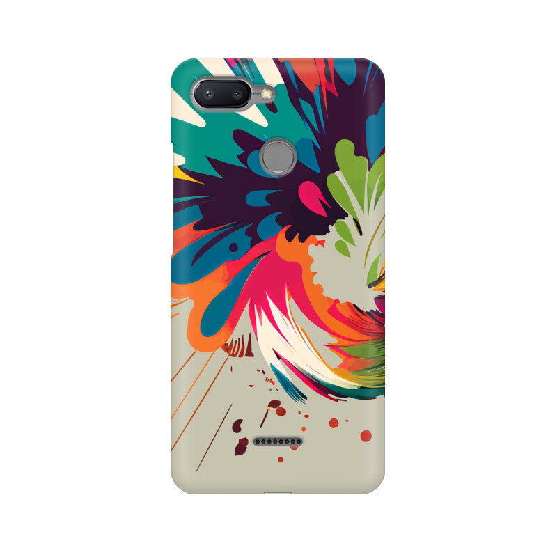 JOVIN-MV Xiaomi Redmi Sublimation Phone Case In Silver Floral All Models